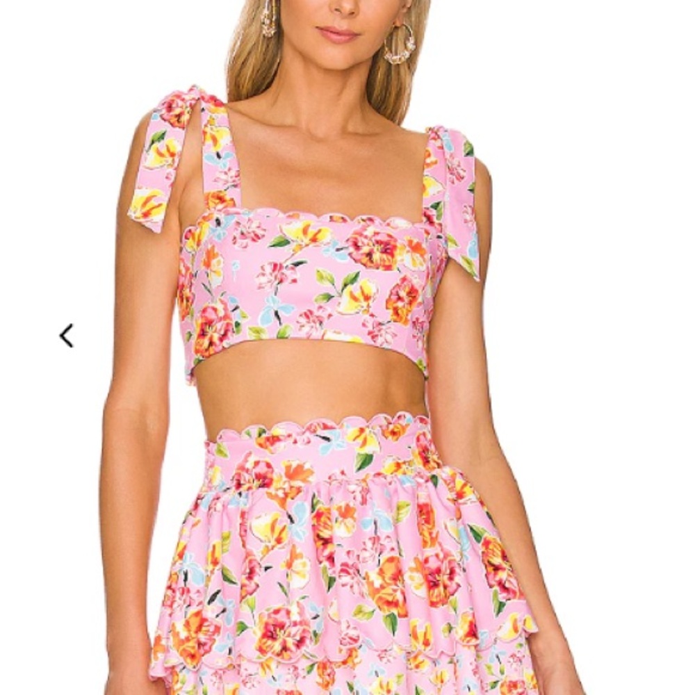 Aqua Benedita Rhea top and cooper skirt